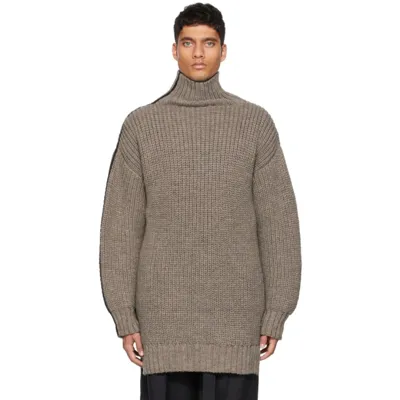 Peter Do Grey Wool Turtleneck