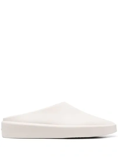 Fear Of God Almond-toe Flat Slippers In Grey