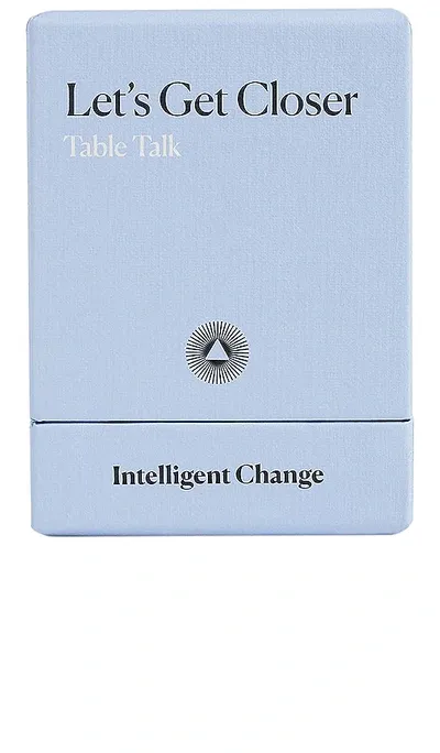 Intelligent Change Let's Get Closer Table Talk Game In N,a