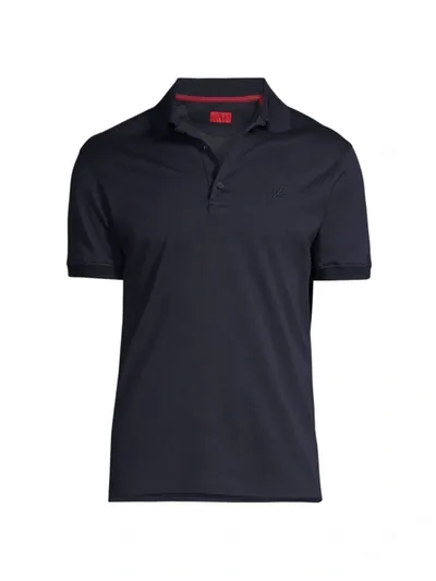 Isaia Men's The Logo Polo Shirt In Navy