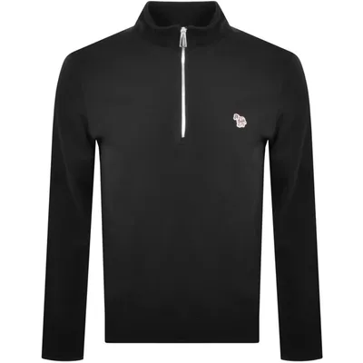 Paul Smith Ps By  Half Zip Sweatshirt Black