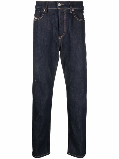 Diesel Slim-cut Denim Jeans In Dark Wash