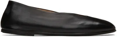 Marsèll Black Spatolona Ballerina Flats