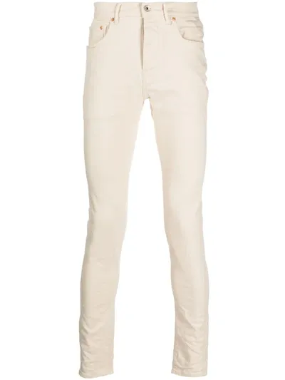 Purple Brand Distressed Blowout Skinny Jean Optic White