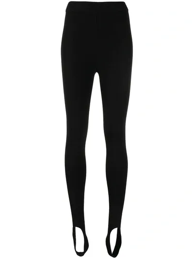 Mrz Stirrup High-waist Leggings In Black