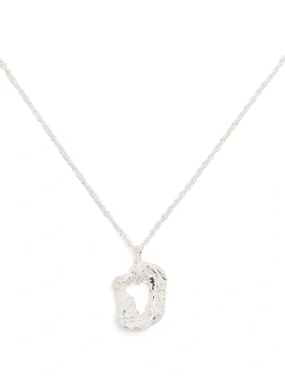 Loveness Lee D Alphabet Pendant Necklace In Silber