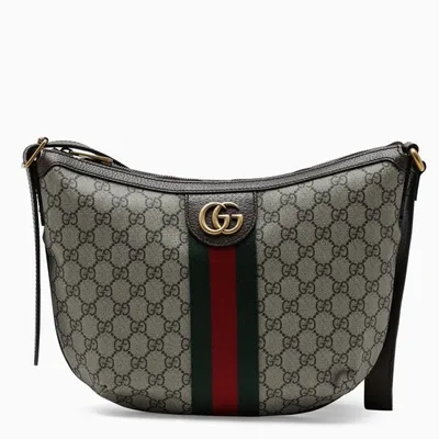 Gucci Ophidia Gg Small Shoulder Bag In Beige