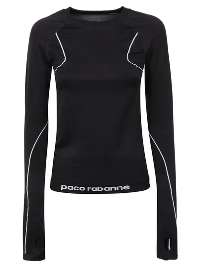 Rabanne Top In Black White