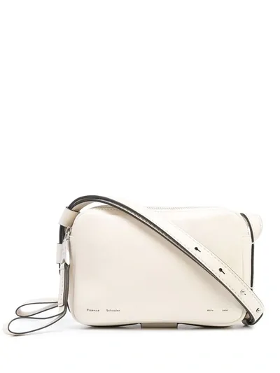 Proenza Schouler White Label Watts Leather Camera Bag In White