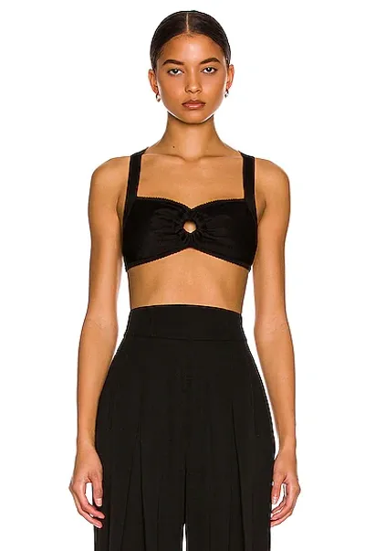 Alaïa Edition 1993 Short Top In Noir