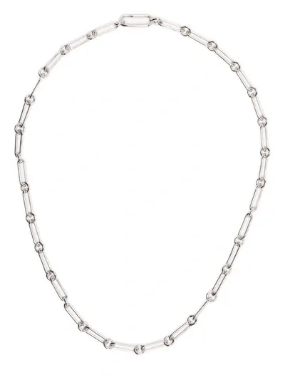 Tom Wood Large Box Chain Necklace In Silber