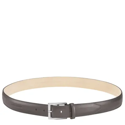 Longchamp Ceinture Homme Végétal In Grey