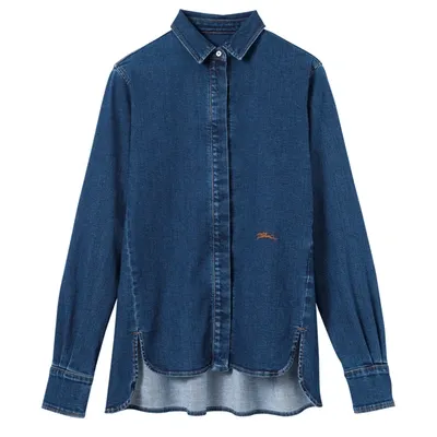 Longchamp Shirt Fall-winter 2022 Collection In Denim