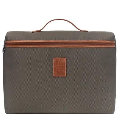 Longchamp Briefcase S Boxford In Brown