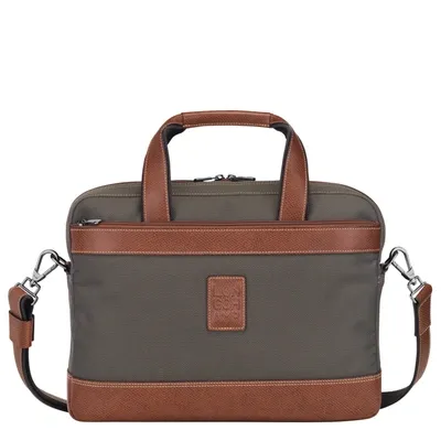 Longchamp Briefcase S Boxford In Brown