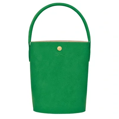 Longchamp Sac Seau S Épure In Green