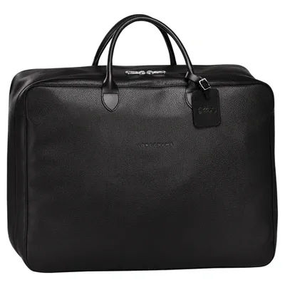 Longchamp Valise S Le Foulonné In Black