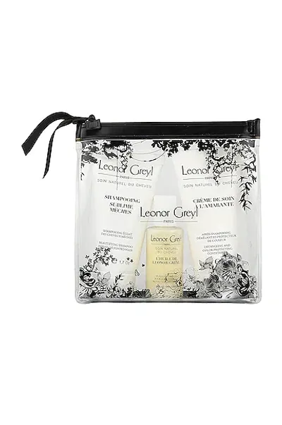 Leonor Greyl Paris Luxury Travel Kit For Colored Hair In N,a