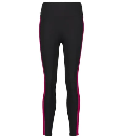 Lanston Sport Elysian High-rise Leggings In Black