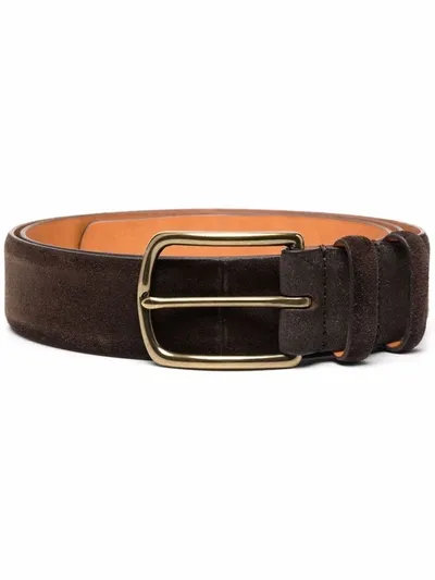 Officine Creative Oc Strip 33 Belt In Braun