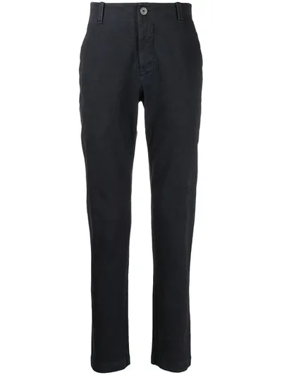 Transit Mid-rise Straight Leg Trousers In Black