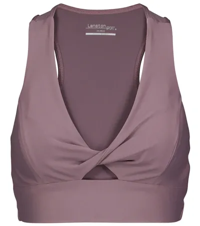 Lanston Sport Parker Sports Bra In Taupe