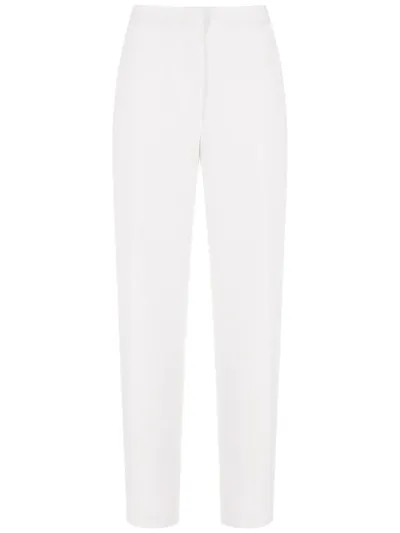 Alcaçuz Augusto Straight-leg Trousers In White