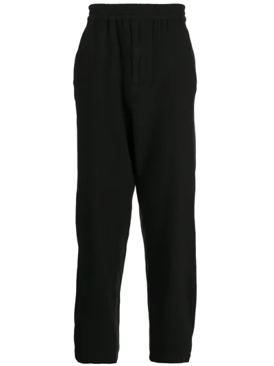 Undercover Knitted Track Pants In Schwarz