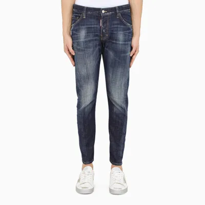 Dsquared2 Navy Blue Slim Jeans