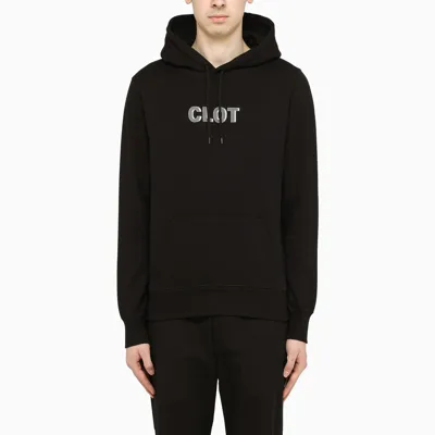 Clot Black Halftone Logo Hoodie