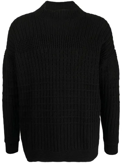 Toogood The Plough Wool Jumper In Schwarz