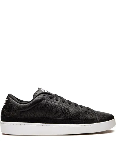 Nike Zoom Blazer Low-top Sneakers In Black