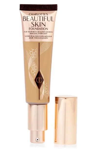 Charlotte Tilbury Beautiful Skin Medium Coverage Liquid Foundation With Hyaluronic Acid 7 Neutral 1 oz/ 30 ml