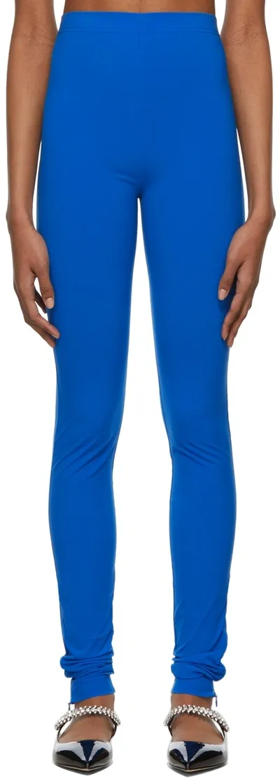 Nina Ricci Blue Look 4 Leggings In Navy