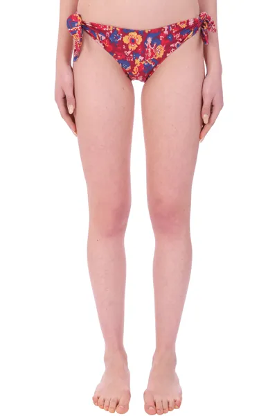 Isabel Marant Sukie Beachwear In Bordeaux Polyamide In Red