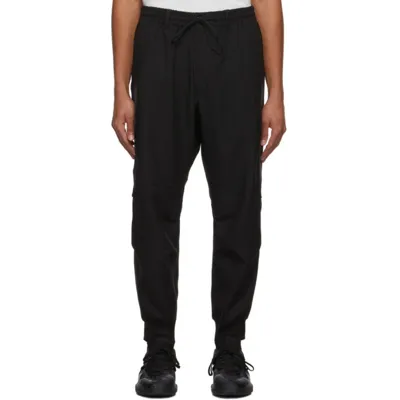 Y-3 Cargo Trousers In Black Technical Fabric