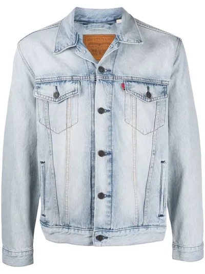 Levi's Blue Vintage Fit Trucker Denim Jacket In Light Blue