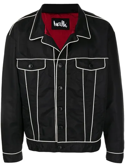 Haculla Psychic Contrast-trimmed Jacket In Black