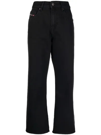 Diesel 1999 Loose-fit Straight-leg Jeans In Black