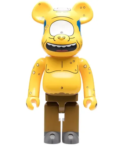 Medicom Toy The Simpsons Cyclops Wiggum Be@rbrick 1000% Figure In Yellow