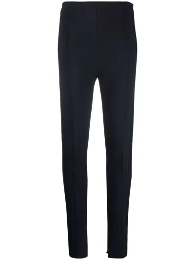 Fendi Karligraphy Side-panel Trousers In Nero