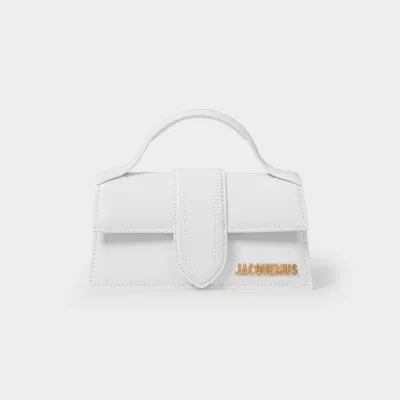 Jacquemus Le Bambino Crossbody -  - White - Leather