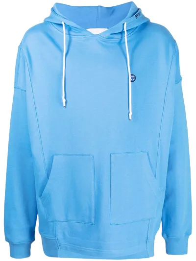 Off Duty Rigo Drawstring Hoodie In Blau