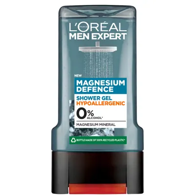 L'oréal Paris Men Expert Magnesium Defence Shower Gel 300ml