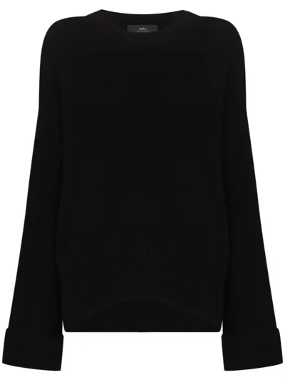 Arch4 Knightsbridge Flared Sleeves Jumper In Black