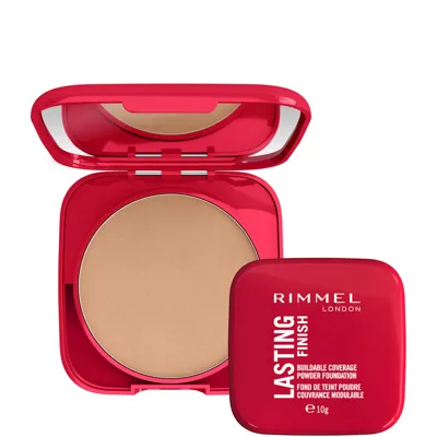 Rimmel London Lasting Finish Compact Foundation 10g (various Shades) - 004 Rose Ivory