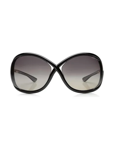 Tom Ford Eyewear Whitney Ft009 B5 Oversized Soft Round Sunglasses