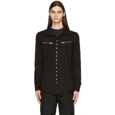 Gmbh Black Interlock Shirt In 372 Black