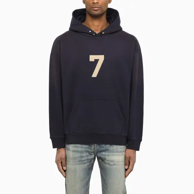 Fear Of God Blue 7-print Hoodie