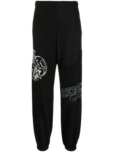 Undercoverism Black Cotton Lounge Pants